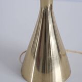 Scandinavian decorative lamp in solid brass