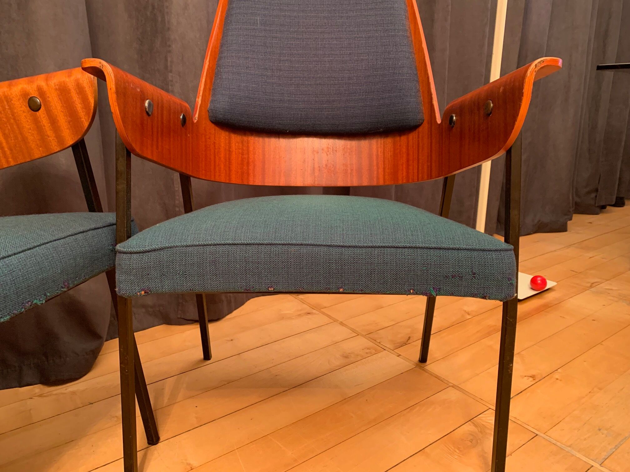 Set of four chairs, 1960s