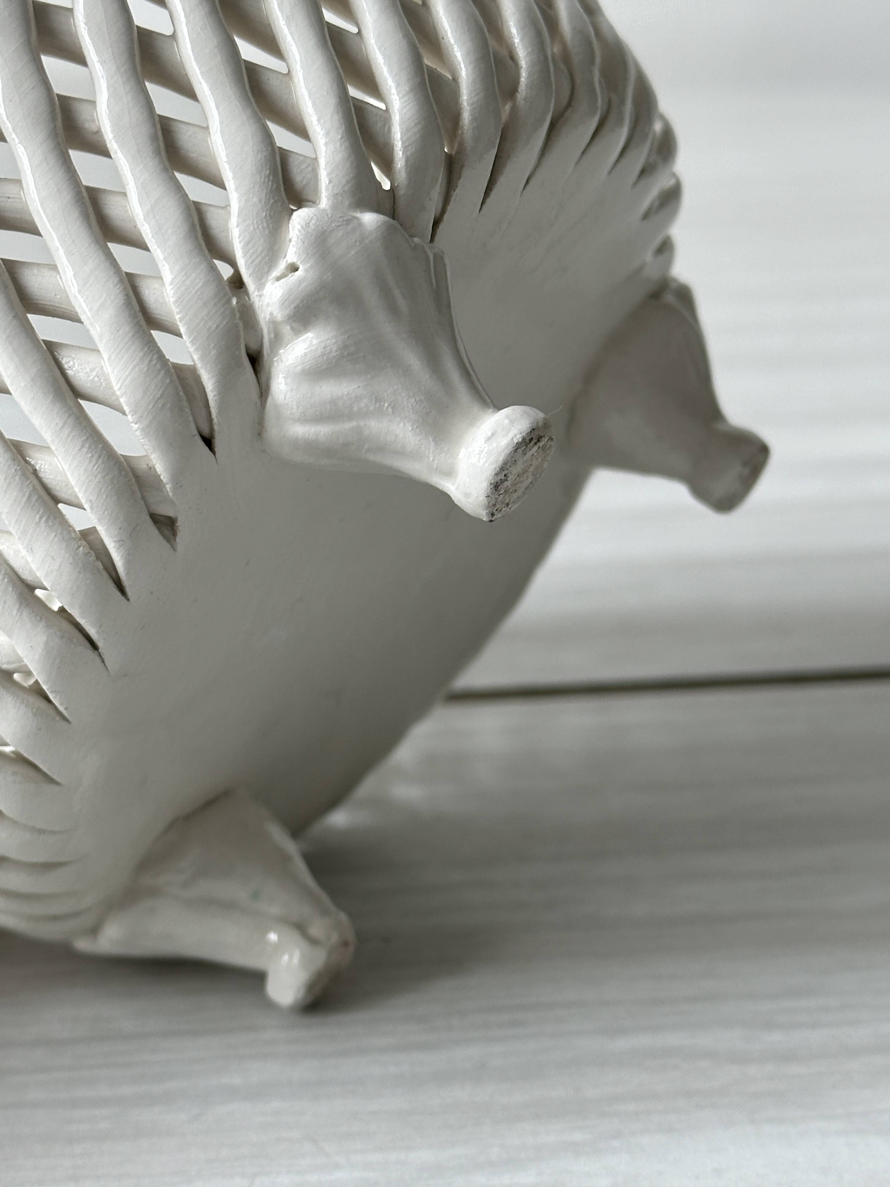 Bowl - braided salad bowl in French ceramic