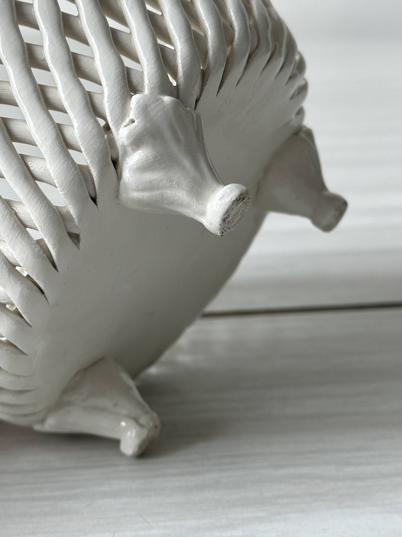 Bowl - braided salad bowl in French ceramic