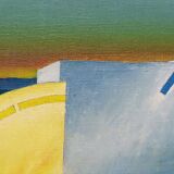 Toile signée Vincent Malvoisin