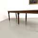 Table en chêne massif à 6 pieds tournés (1900)