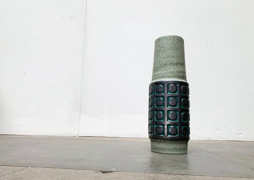 Mid-Century West German Pottery WGP Floor Vase from Scheurich, 1960s
