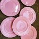6 Salins plates in Provençal style earthenware