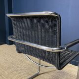 Pair of Mart Stam armchairs Fasem edition