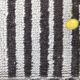 8x10 Pinstriped Brown & White Vintage Rug, 265x300Cm SK 240422