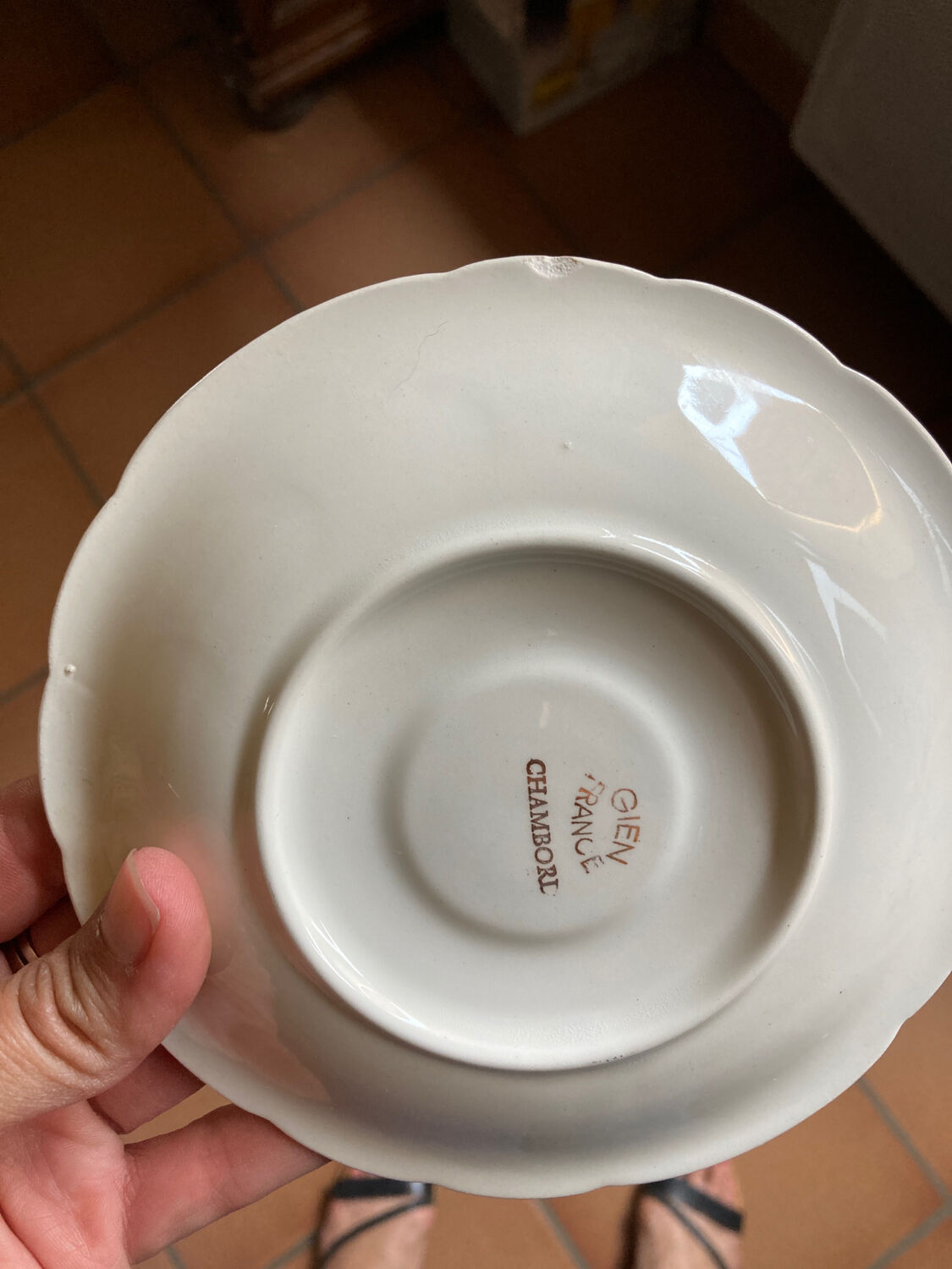 GIEN coffee cup France chambord collection