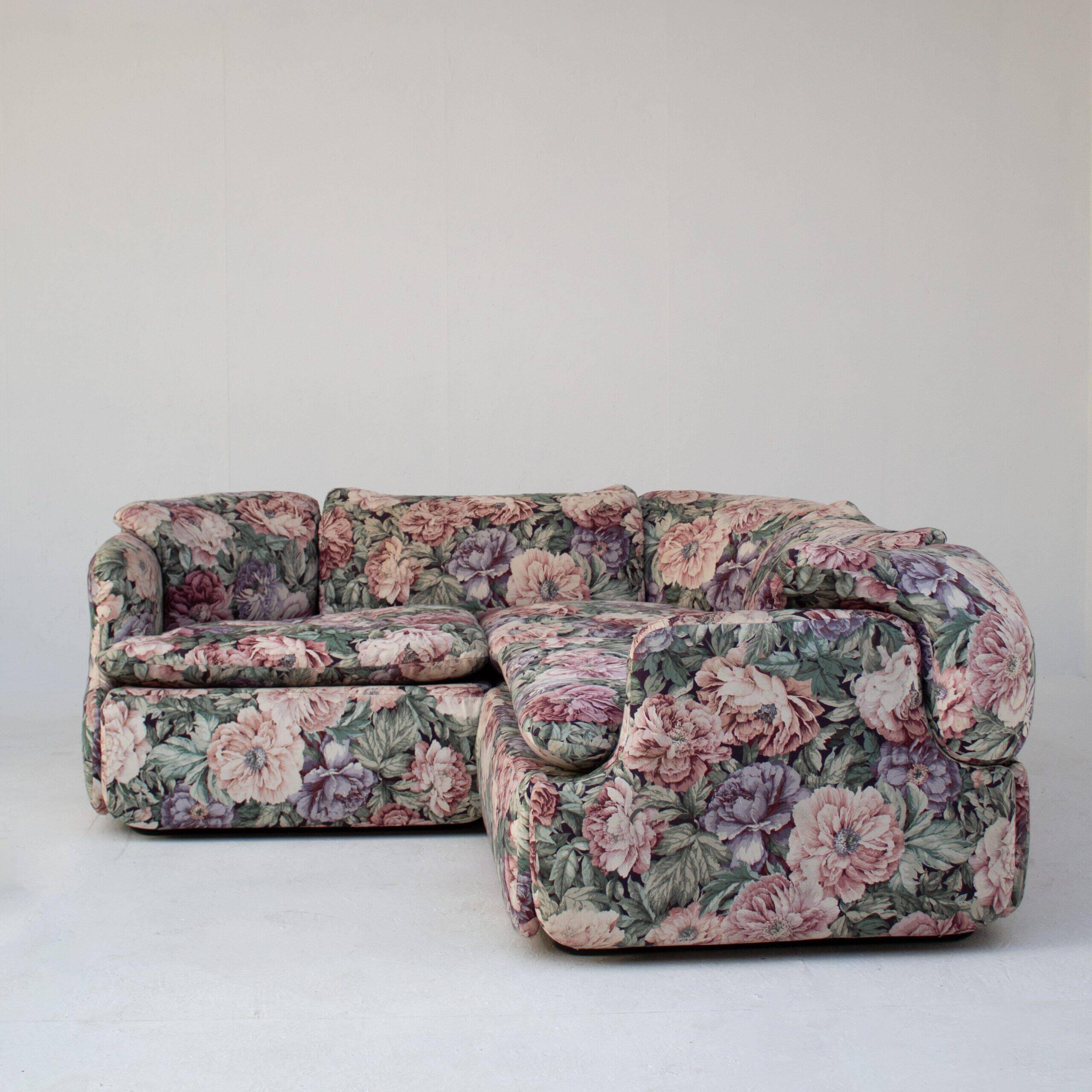 Confidential Sofa by Alberto Rosselli for Saporiti