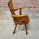 Chaise fauteuil brutaliste vintage