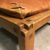 1960's pierre chapo s20 stool / footstool