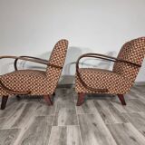 Art deco armchair by Jindrich Halabala