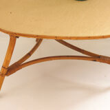 Rattan coffee table