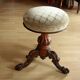 1920s - Antique piano stool - rotatable