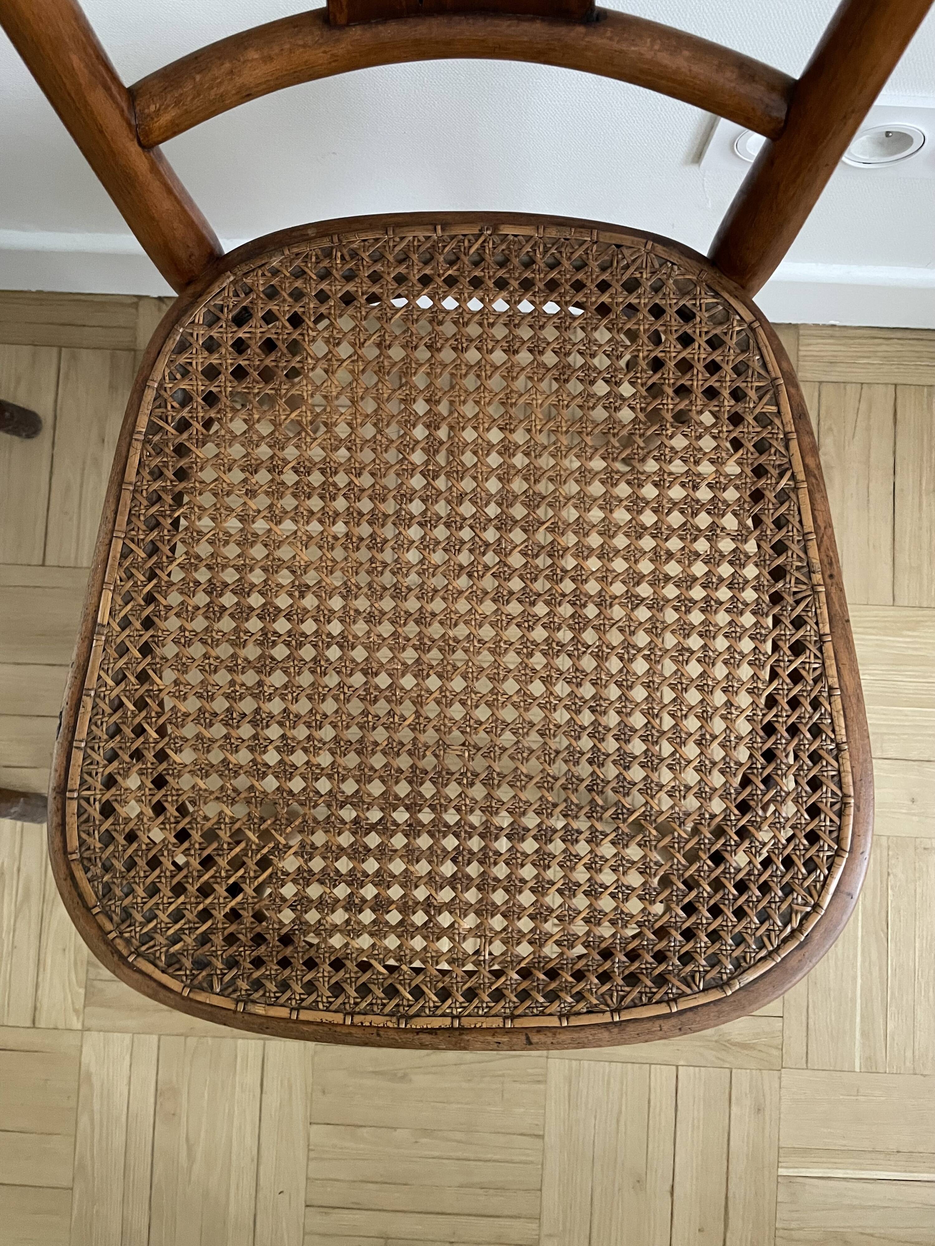 Lot de 2 chaises de bistrot Kohn n°196