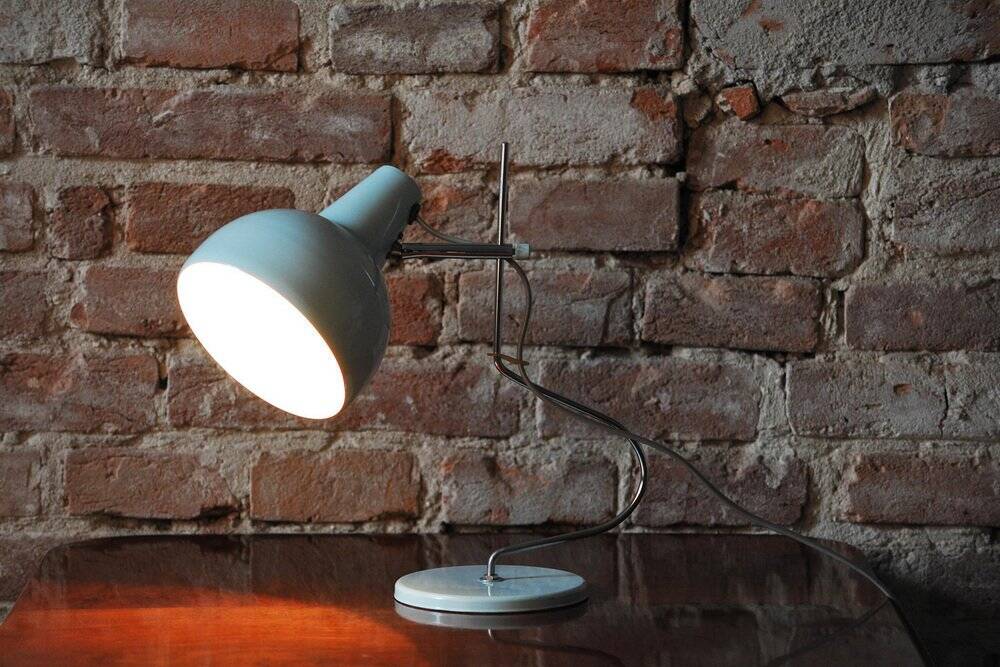 Mid-Century Model L 193 Table Lamp by Lidokov, Czech, 1960s