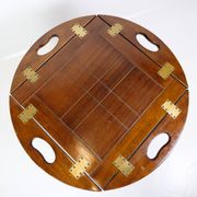 Table de majordome en acajou des années 1960