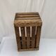 Old wooden box stamped dimension: height -33cm- width -61 cm- Pr-33cm-
