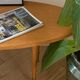 Table basse pieds compas