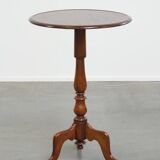 English Side / Wine Table from the Late 19th Century with Single Piece Top