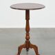 English Side / Wine Table from the Late 19th Century with Single Piece Top