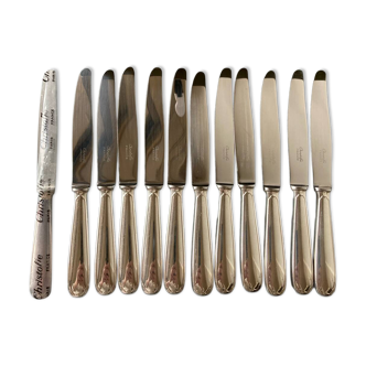 12 Christofle cheese knives