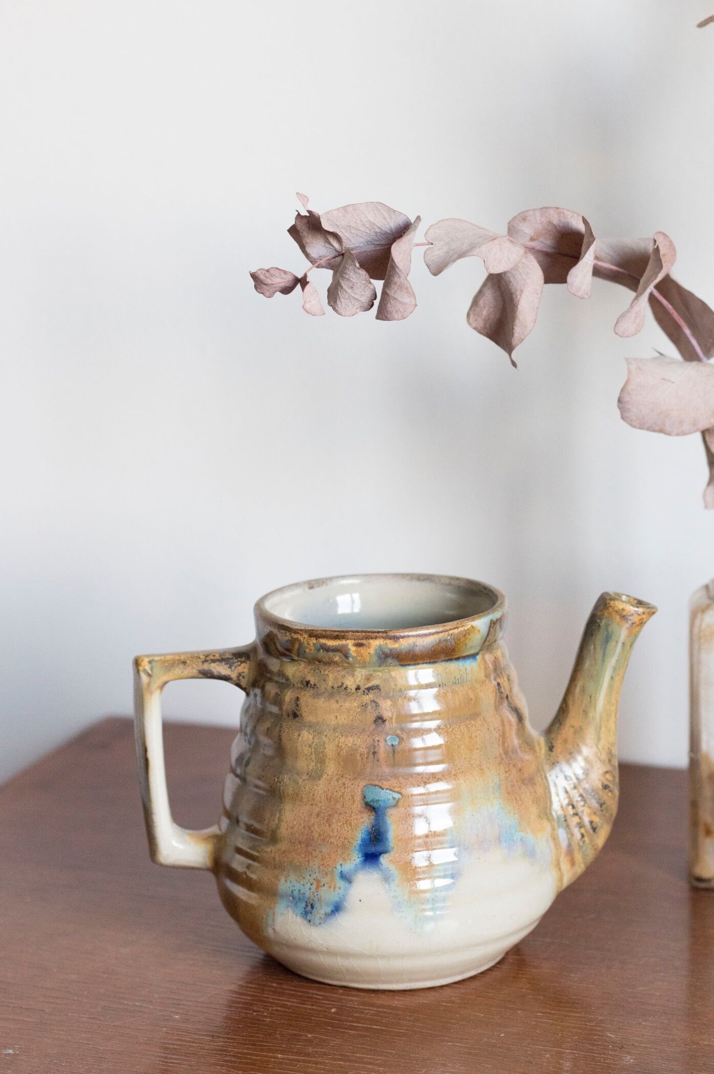 Vintage enamelled pitcher