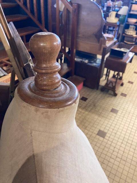 Old female mannequin