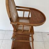 Vintage convertible high chair