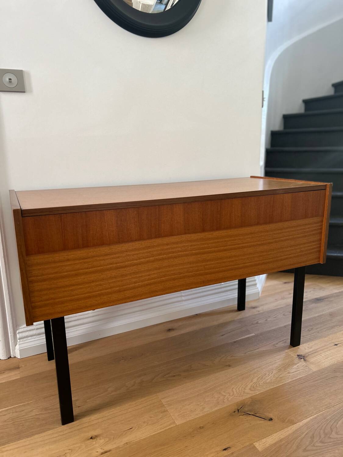 Teak chest of drawers