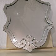 Miroir vénitien XXème  - 106x66cm