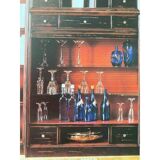1980s classic bookcase of high italian craftsmanship from the 80s with tv shelf or bar