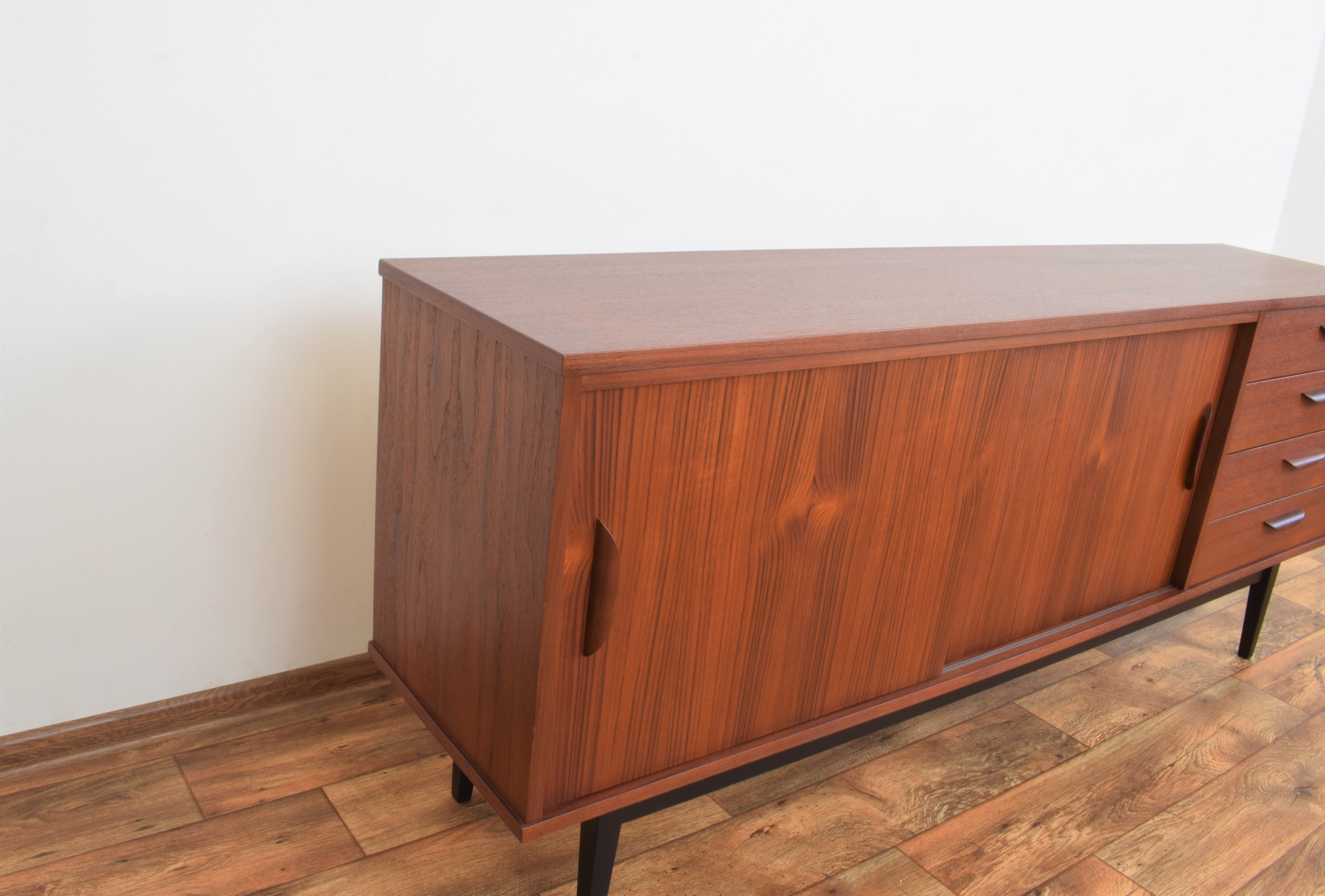 Mid-Century German Teak Sideboard, 1960s.