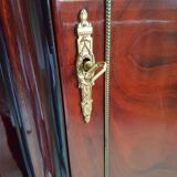 Armoire 4 portes acajou