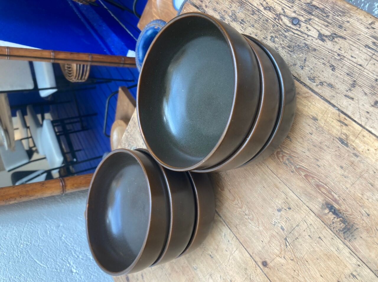 Rosenthal service in brown porcelain