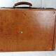 Suitcase leather