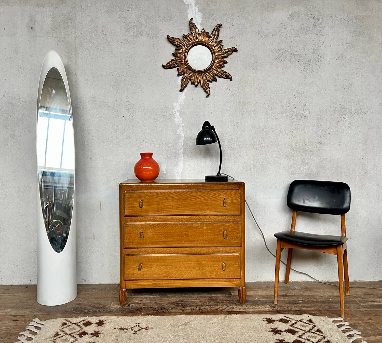 Commode vintage art deco