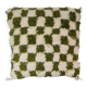 Coussin berbère Damier vert Béni Ouarain