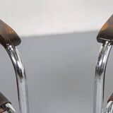 Set of 2: Thonet S34 Mart Stam Bauhaus Vintage Cantilever Chairs