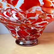 Blown glass bowl from Murano 1970