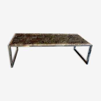 Chrome Coffee Table - attr. Belgo Chrom