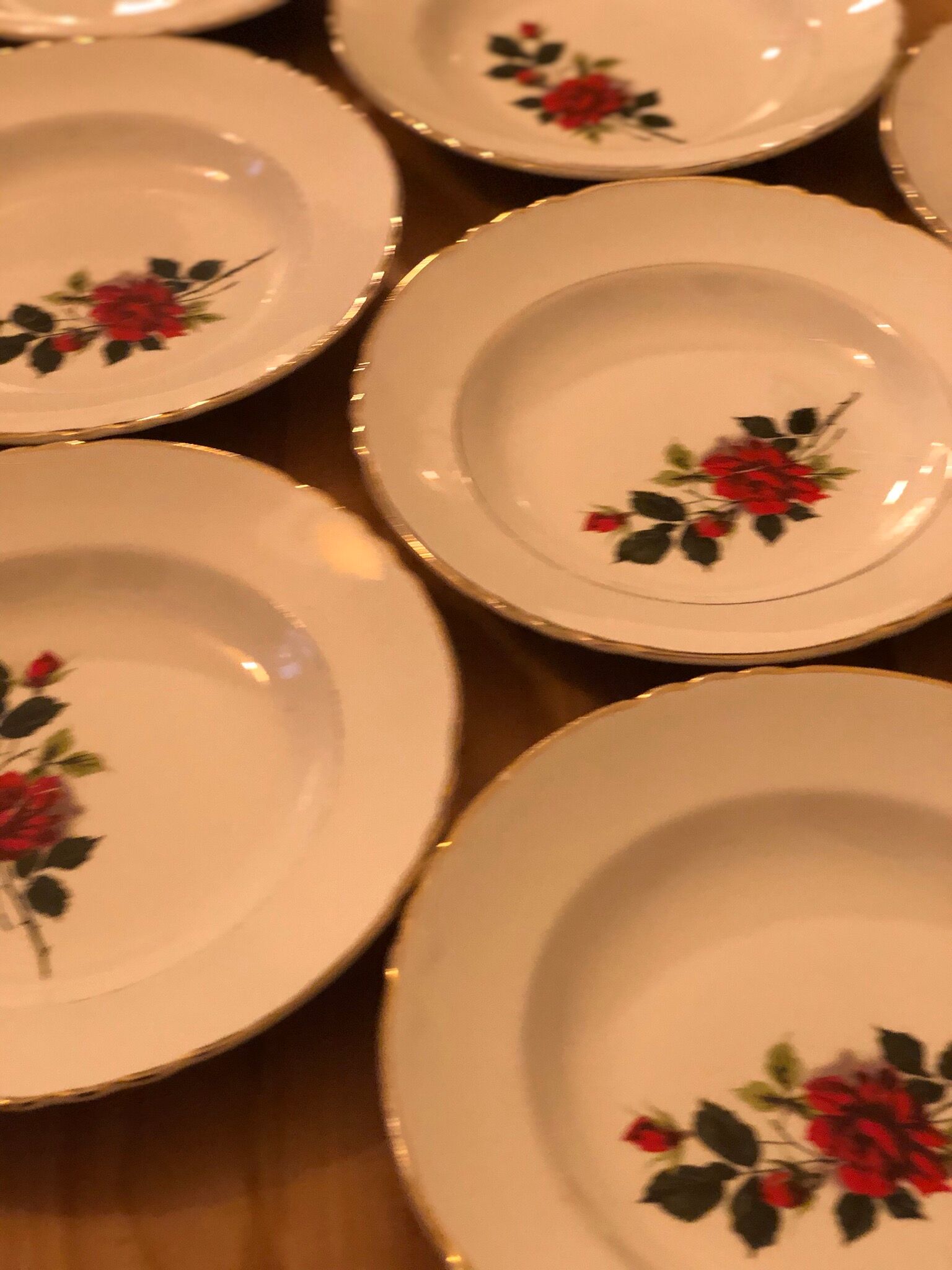 Moulin des Loups soup plates