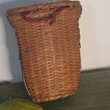 Wicker basket owls