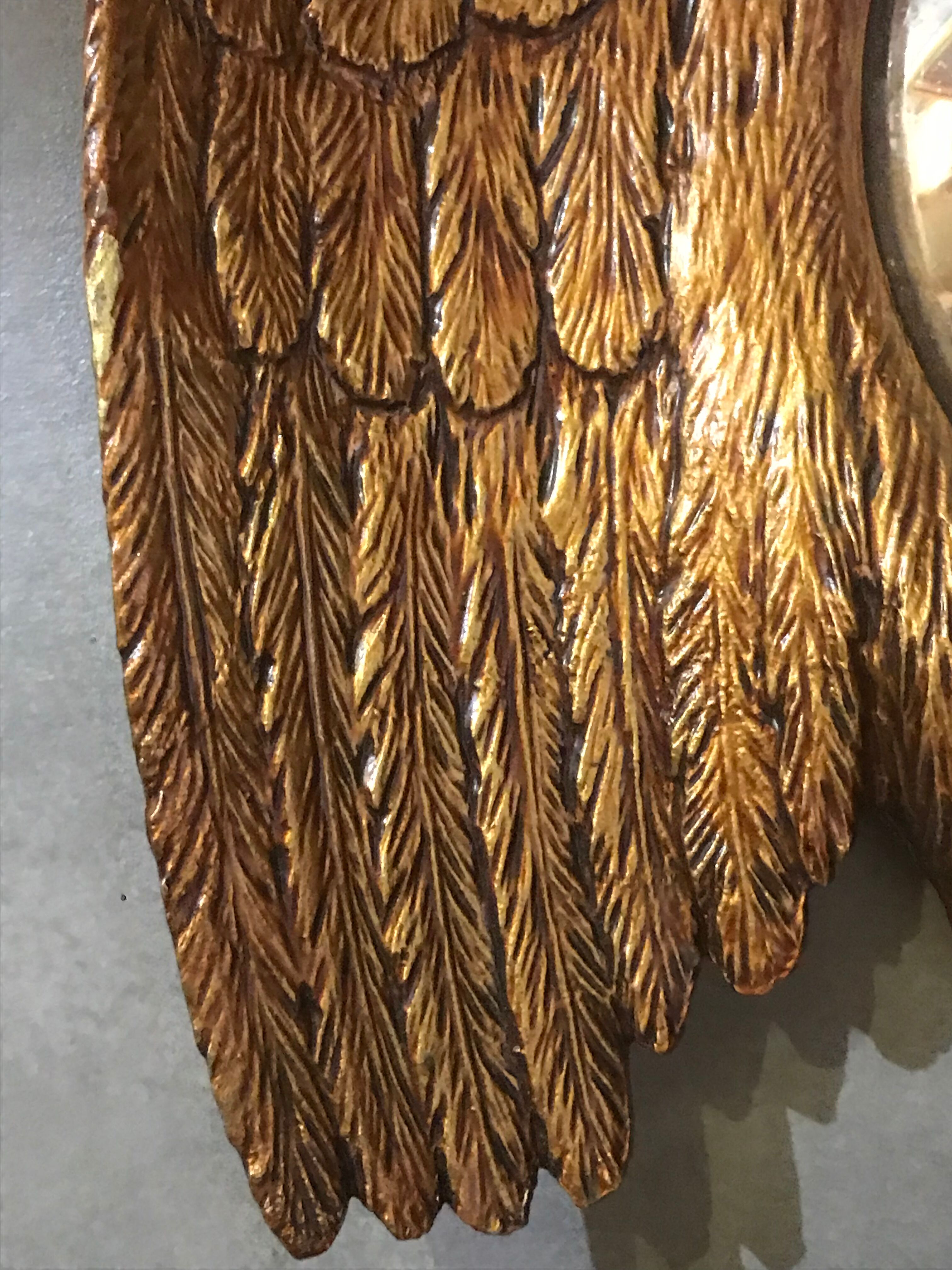 Miroir hibou œil de sorcière