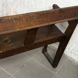 Banc en chêne du 19 e siècle