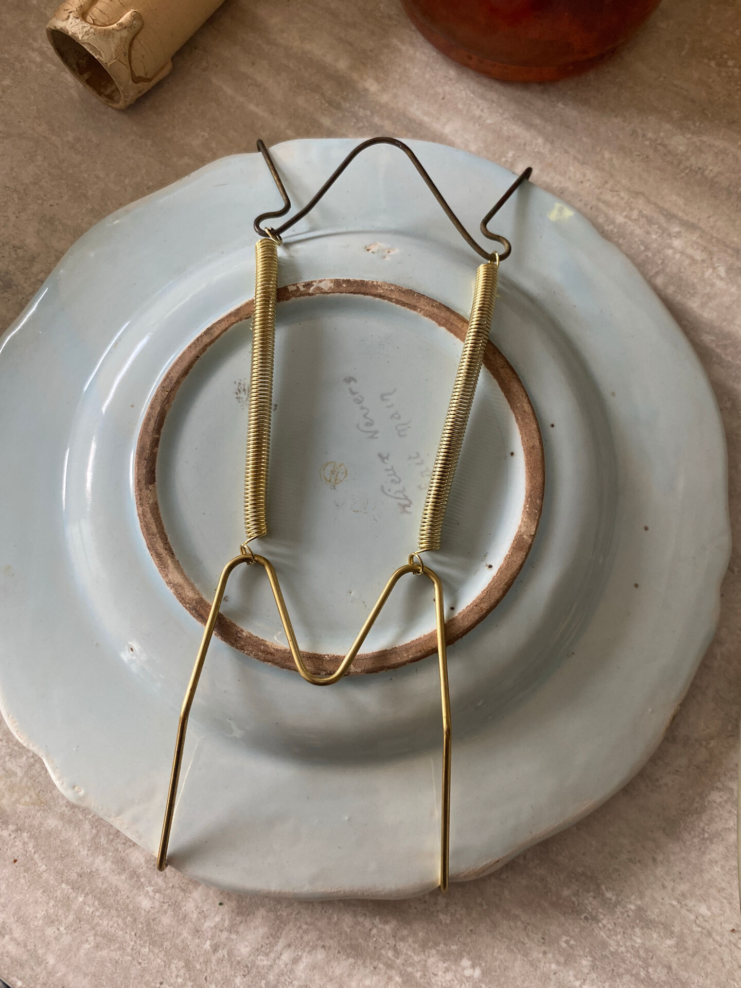 Assiette Vieux Nevers