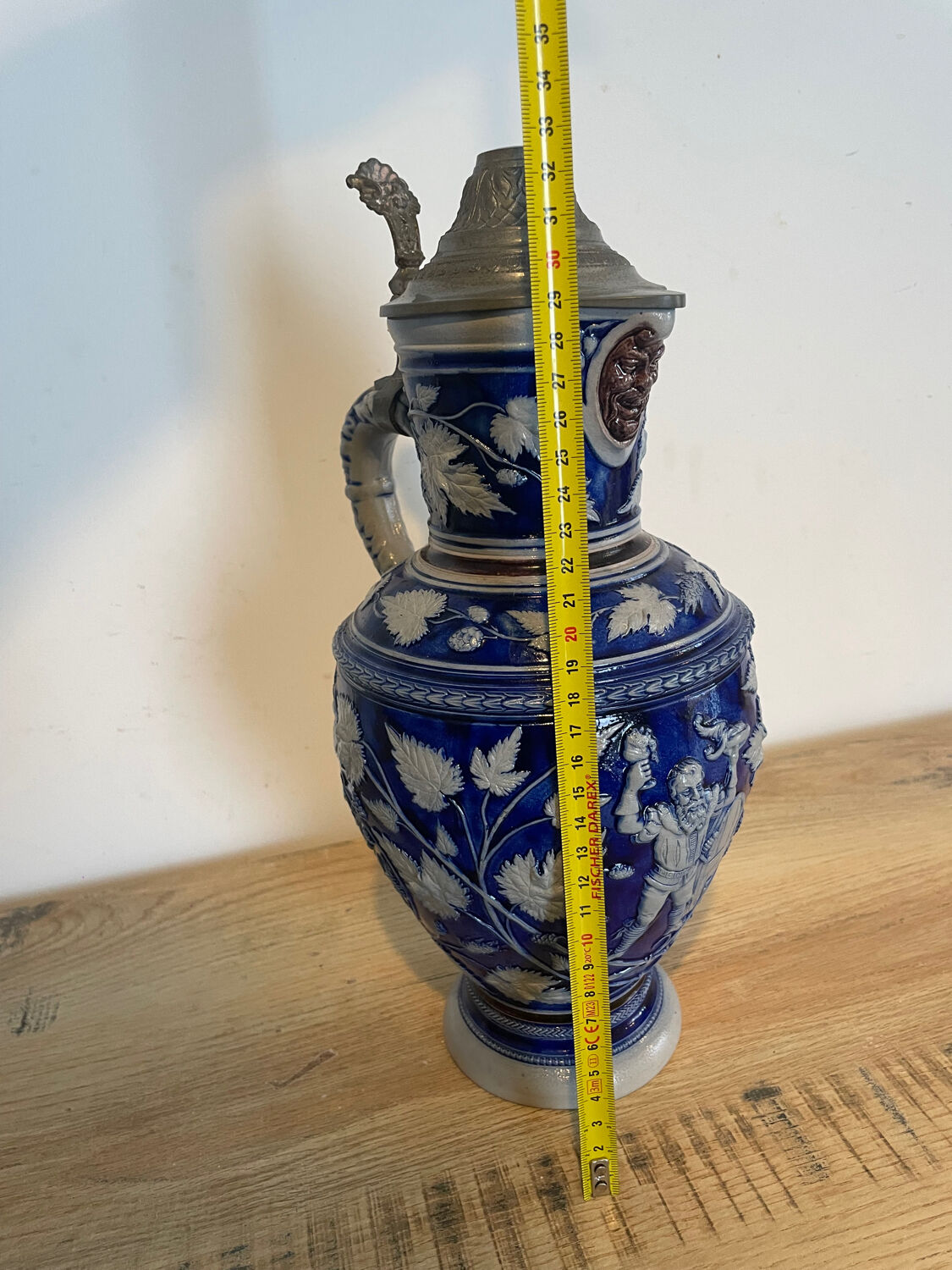 Westerwald stoneware jug — Reinhold Hanke Manufacture