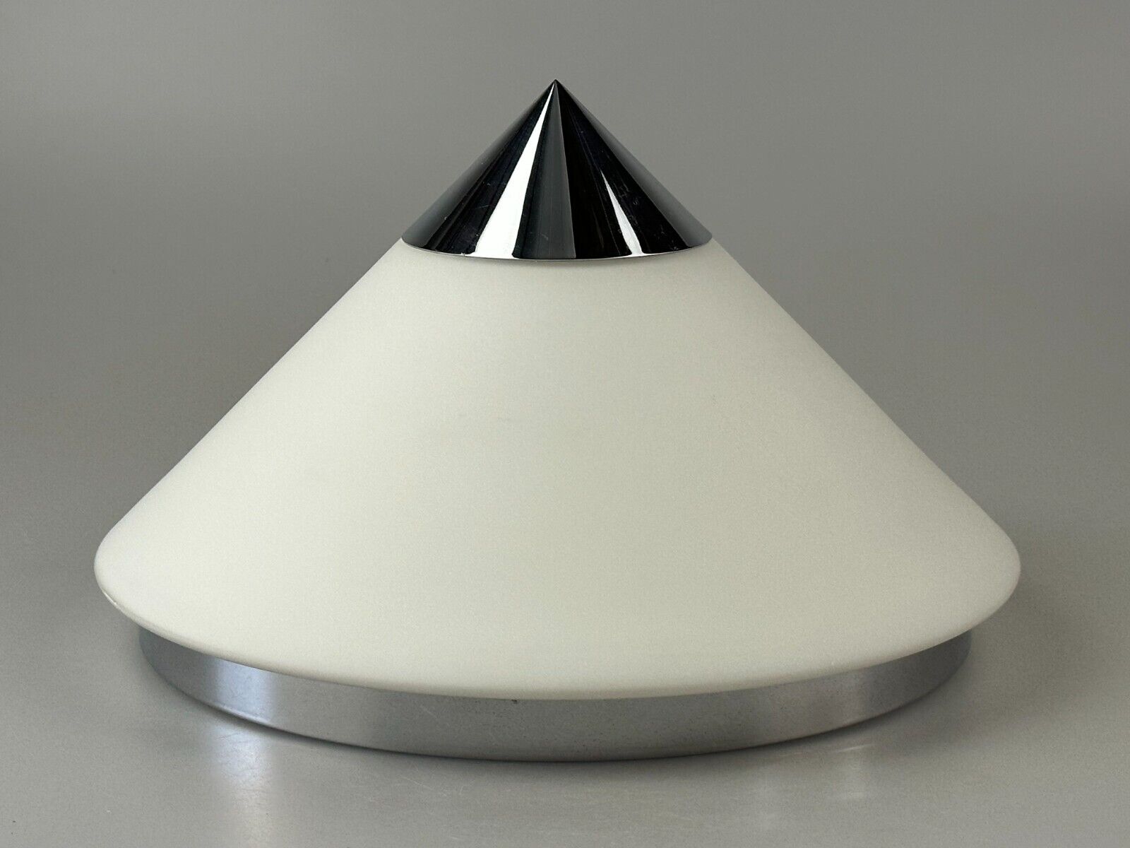 60s 70s ceiling lamp or wall lamp by Limburg Leuchten Germany glass chrome