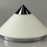 60s 70s ceiling lamp or wall lamp by Limburg Leuchten Germany glass chrome