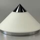 60s 70s ceiling lamp or wall lamp by Limburg Leuchten Germany glass chrome