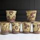 Set of six ''Yunomi'' cups Japanese Art